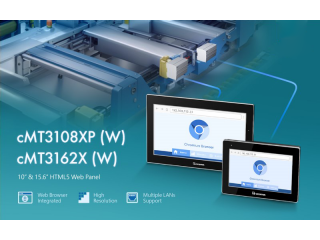 Новые Веб-панели на HTML5 от Weintek: cMT3108XP(W) 10” и cMT3162X(W) 15.6”