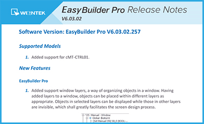   EasyBuilder Pro V6.03.02.257